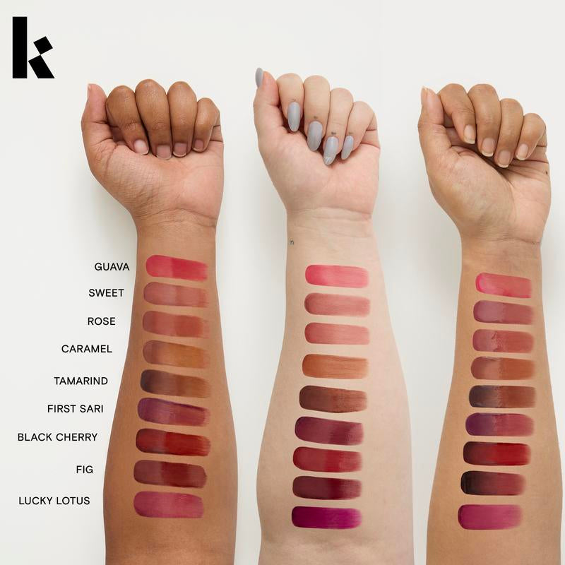 Lassi Lips Staining Lip Oil - Moisturizing Formula That Goes on Smooth and Glossy, and Leaves a Long Lasting Matte Stain. Available in Various Shades.