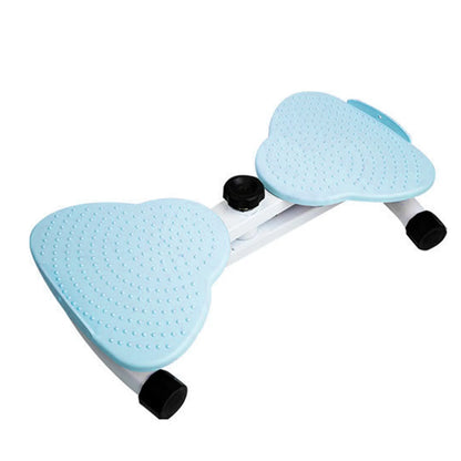 Waist Twisting Board Waist Twisting Fitness Tool Standing Abdomen Exercise Board for Women Female Foot Massage Weight Loss Blue