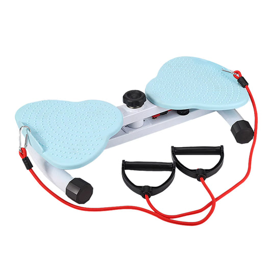 Waist Twisting Board Waist Twisting Fitness Tool Standing Abdomen Exercise Board for Women Female Foot Massage Weight Loss Blue